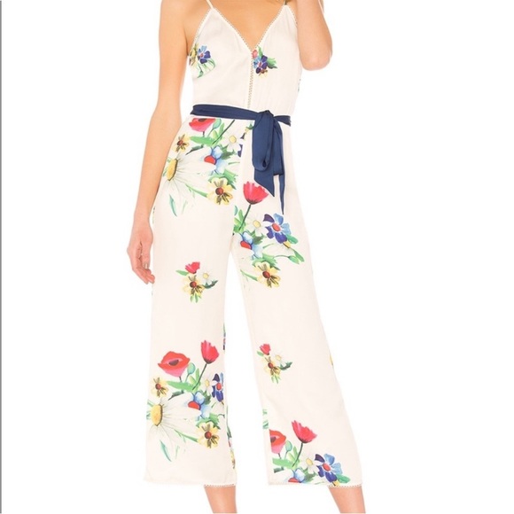 Revolve LPA Poppy Floral Jumpsuit - Picture 4 of 11